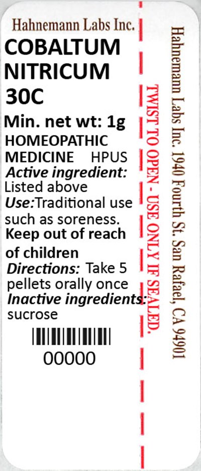 Cobaltum Nitricum 30C 1g - Cobaltum Nitricum 30C 1g